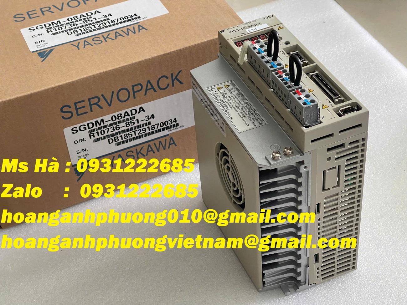 Hoàng Anh Phương cung cấp servo Yaskawa SGDM-08ADA